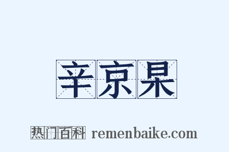 辛京杲是什么意思的图片